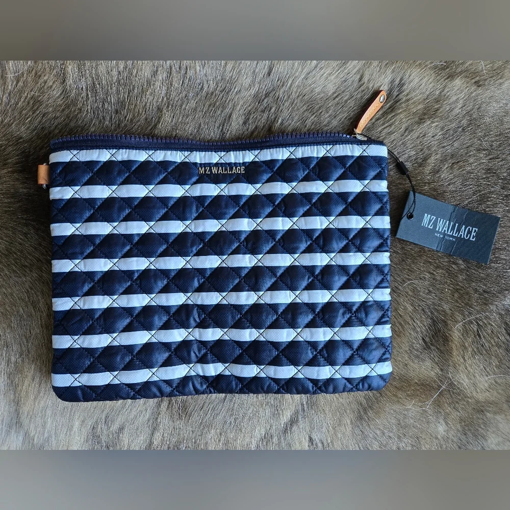NWT MZ Wallace Charter Print Metro Pouch